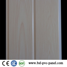 Weißes Holz Farbe Laminated Groove 20cm PVC Panel